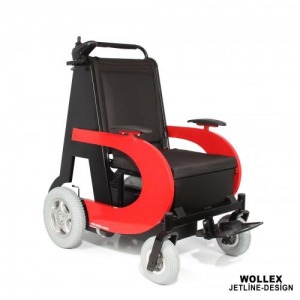 Wollex Jetline-Design Refakatçi Sürüşlü Akülü Tekerlekli Sandalye