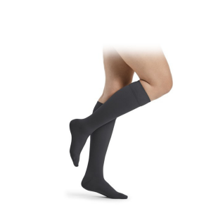 Varimed Diz Altı Siyah Renk Burnu Kapalı Normal Boy Varis Çorabı