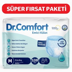 Dr.Comfort Emici Külot 120 Adet Medium
